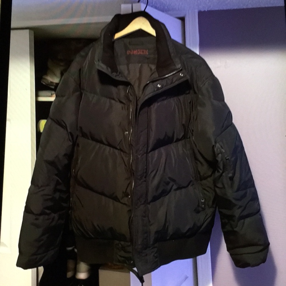 Mens MEXX puffer black jacket